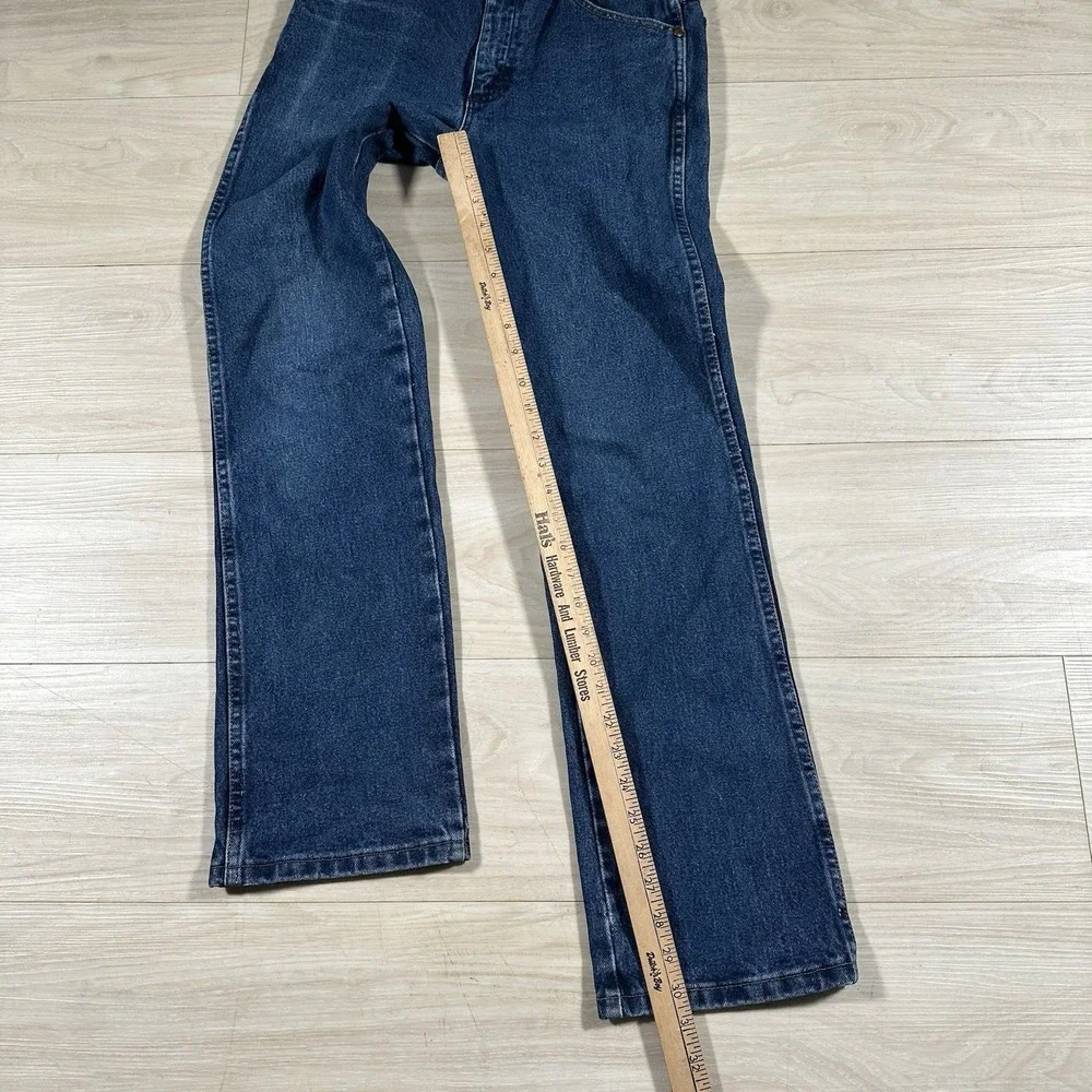 Wrangler Jeans Mens 28x30 Blue Boot Cut Western Cowboy Rodeo 936DSD Retro Y2K